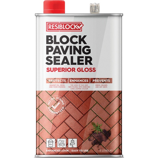 [PTG257.00067] RESIBLOCK BLOCK PAVING SEALER, Solvented Paving Sealer, Exterior