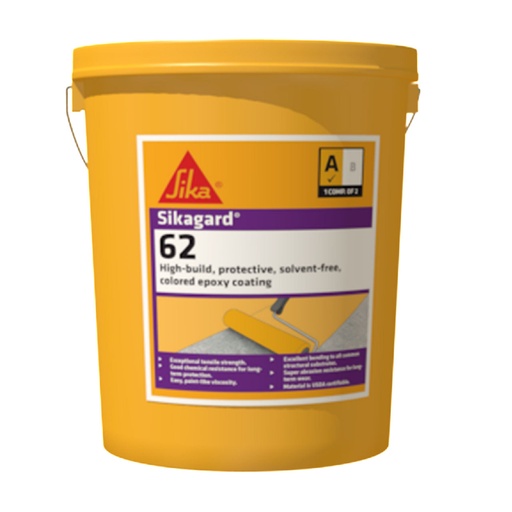 [PTG257.00139] Sikagard-62, 2-Part High Build Epoxy Coating, Interior & Exterior, 5 kg