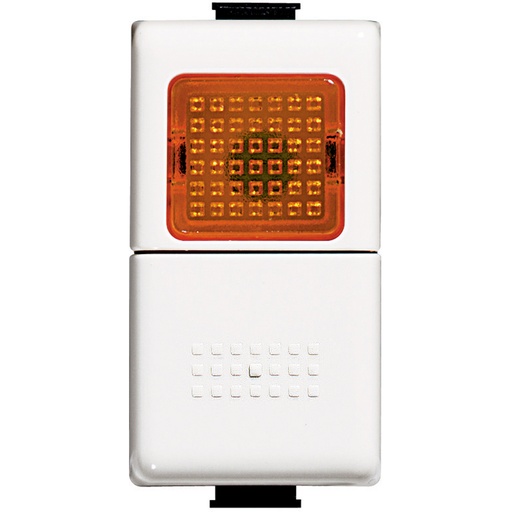 [PTG264.01045] BTicino AM5057A, Matix, Buton 1 Modul NO Lumină Portocalie