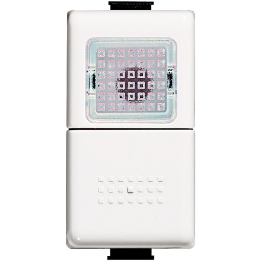 [PTG264.01046] BTicino AM5057B, Matix, Buton 1 Modul NO Lumină Transparentă