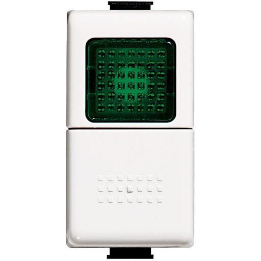 [PTG264.01048] BTicino AM5057V, Matix, Buton 1 Modul NO Lumină Verde