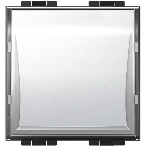 [PTG264.01060] BTicino LN4040, Buton Luminos De Contact ND + Suport De Etichetă Living Light, Culoare NEUTRĂ 2 Module