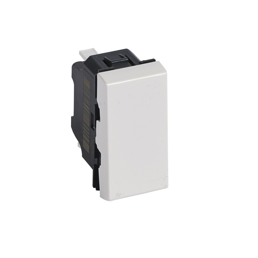[PTG264.01084] Legrand 077031, Buton Cap scara Mosaic, 6 A, 250 V, 1 Modul, Alb