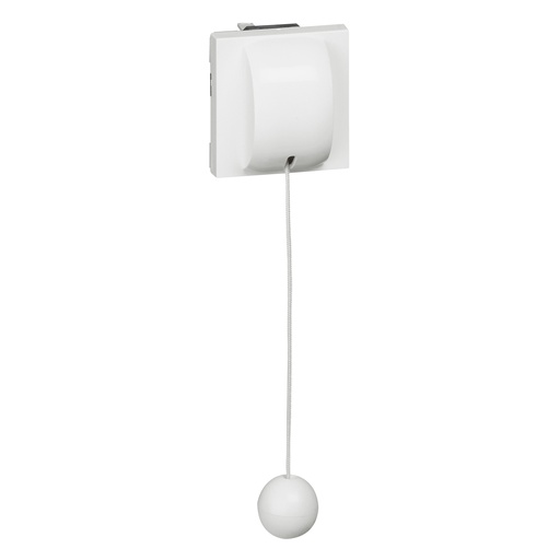 [PTG264.01090] LEGRAND 077044, Mosaic Pull,operated Head Switch, 6A, 2 Modules, White