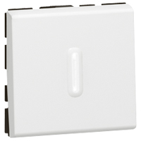 [PTG264.01099] Legrand 078716, Buton, Cu Indicator Led, 6 A, 2 Module