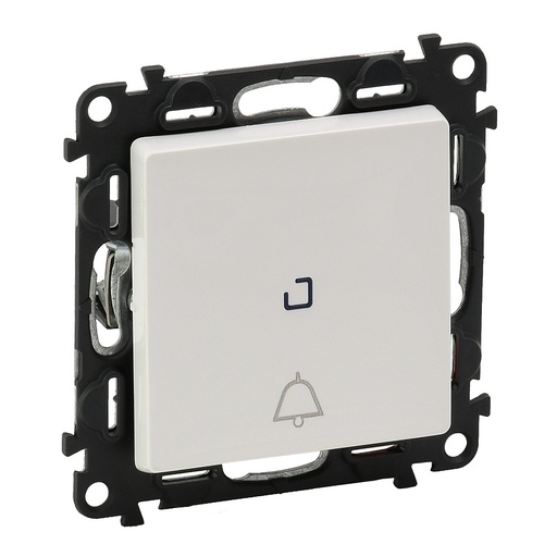 [PTG264.01112] Legrand 752113, Buton Cu Lumina De Control Valena Life, 12 V, 6 A, 250 V, Alb