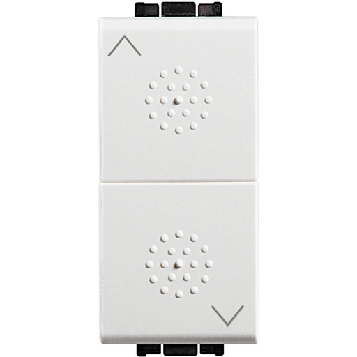 [PTG264.01190] BTICINO N4027, Living Light Blind Control for Vr 16 A 250 V, White, 1 Module