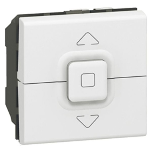 [PTG264.01199] LEGRAND 077026, Switch for Controlling Blinds, for Max. Power. 500 W, 2 Modules, White