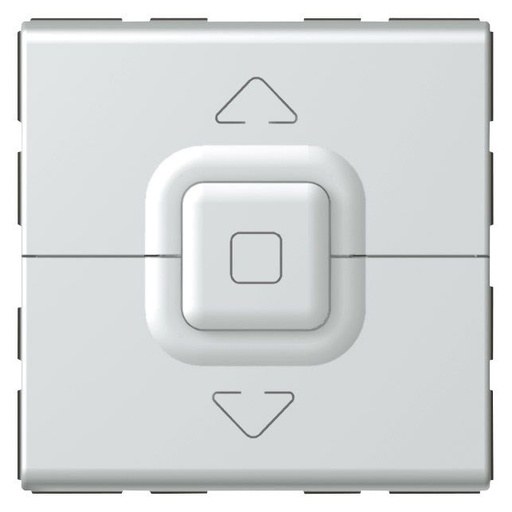 [PTG264.01203] LEGRAND 079225, Button for Controlling Mosaic Blinds, for Max. Power. 500 W, 2 Modules, Aluminum