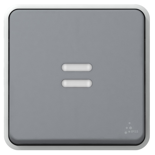[PTG264.01232] Legrand 069504, Întrerupator Cu Temporizare Si Lumina De Control Plexo IP 55, 250 V Gri