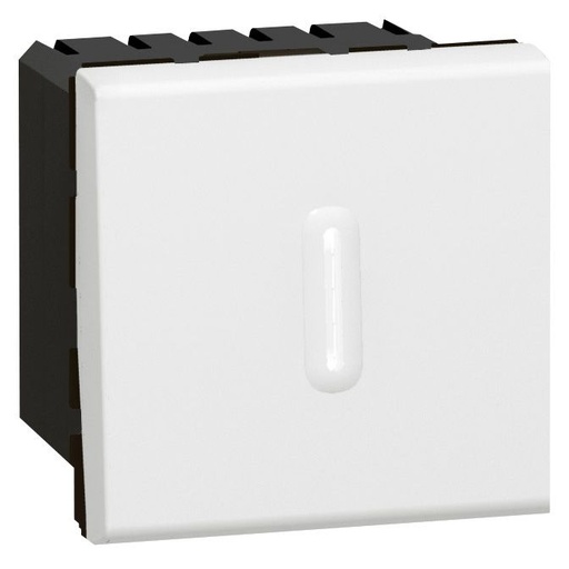 [PTG264.01235] Legrand 078420, Intrerupator Cu Temporizare Mosaic, 1000 W, 230 V, 2 Module, Alb
