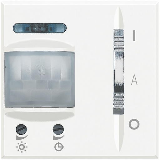 [PTG264.01241] BTicino HD4432, Detector Cu 3 Fire Cu Neutru, Cu Comandă De Derogare Axolute, Alb, 2 Module