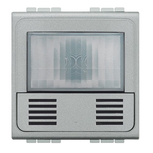 [PTG264.01257] BTICINO NT4433N, Presence Detector with 3 Wires with Neutral Livinglight, Gray, 2 Modules