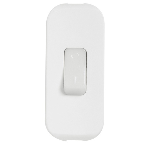 [PTG264.01315] Legrand 040187, Întrerupator Pe Fir, 2P, 2 A, 250 V, Fluorescent, Alb Cenusiu