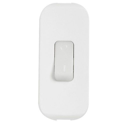 [PTG264.01321] Legrand 091158, Întrerupător Basculant Cu Buton Luminiscent, 2 A, Fir Flexibil, Alb