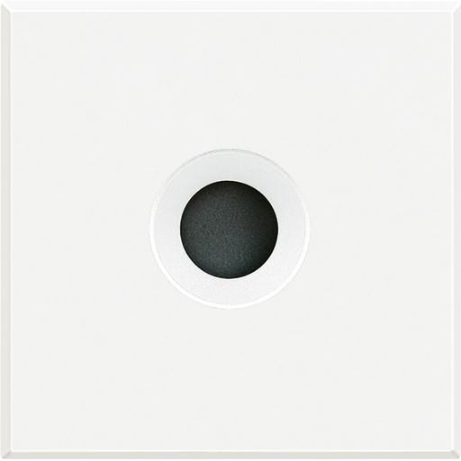 [PTG264.01338] BTICINO HD4954, Axolute Cable Outlet, White, 2 Modules