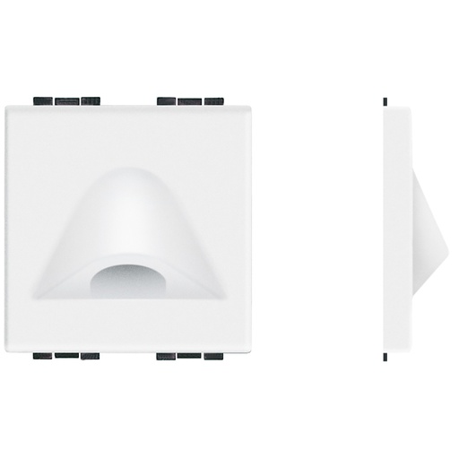 [PTG264.01344] BTICINO N4954, Living Light Cable Outlet, White, 2 Modules