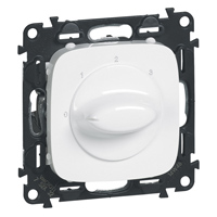 [PTG264.01391] Legrand 755175, Intrerupator Control Ventilatie, Valena Allure, Alb