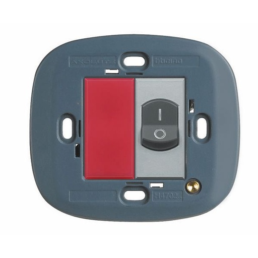 [PTG264.01457] BTicino HC4011S, Axolute, Comandă 2P 32A + Lumină + Suport