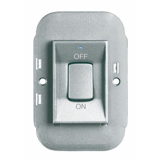 [PTG264.01459] BTicino HC4019, Axolute, Întrerupător 2P 45A Cu Suport