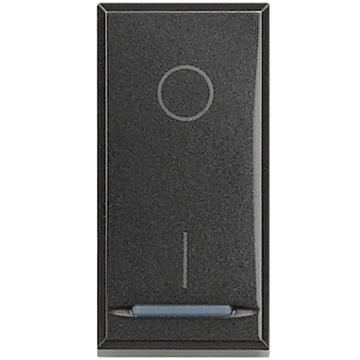 [PTG264.01465] BTicino HS4002, Întrerupătoare Bipolare 20 A Axolute, Antracit, 1 Modul