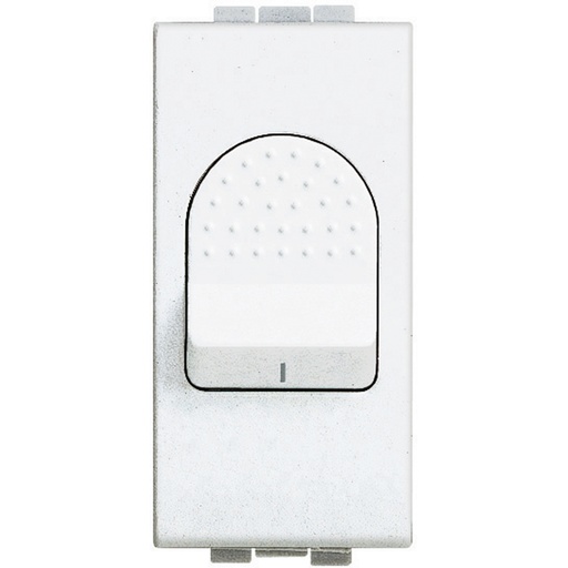 [PTG264.01484] BTicino N4011, Întrerupător Bipolar 32A, 250V, 1 Modul living Light Alb