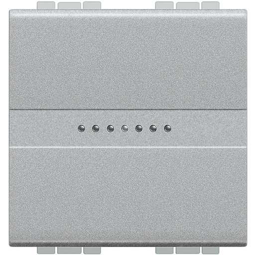 [PTG264.01495] BTicino NT4054M2, Comutator Living Light 16 AX 250 V, Conexiune Cu Șurub tech, 2 Module