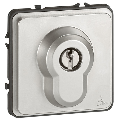 [PTG264.01552] LEGRAND 077874, Soliroc Key Switch, 6 A, 230 V, IP 54, 2 NC Contacts