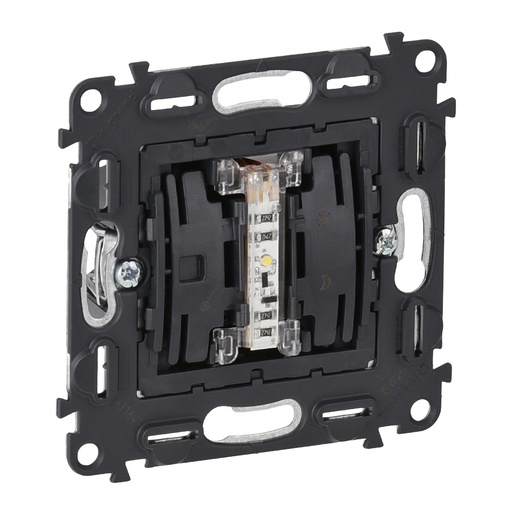 [PTG264.01578] Legrand 752041, Întrerupător Bipolar Cu Bec Martor Valena, 16 AX, 250V