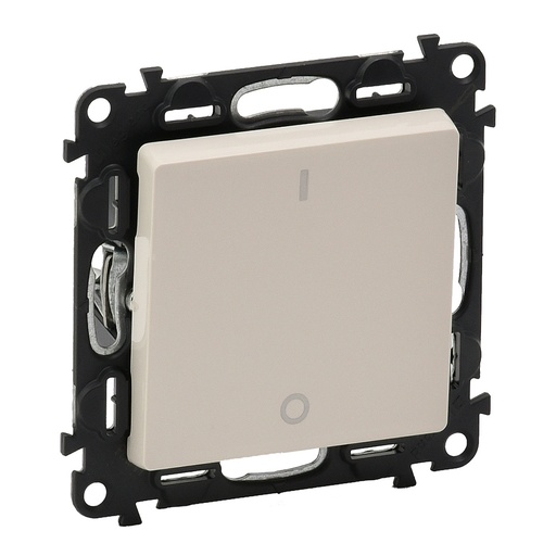 [PTG264.01597] Legrand 752202, Intrerupator Bipolar Valena Life, 16 AX, 250 V, Cu Placa, Ivoar