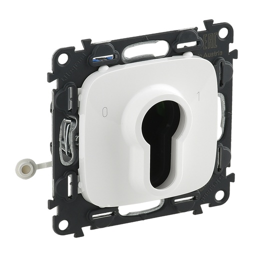 [PTG264.01630] Legrand 755235, Intrerupator Cu Cheie, 2 Pozitii, Valena Allure, Alb