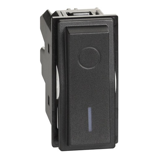 [PTG264.01670] BTICINO KG4002, L.now, Switch 2 Modules 16AX Black