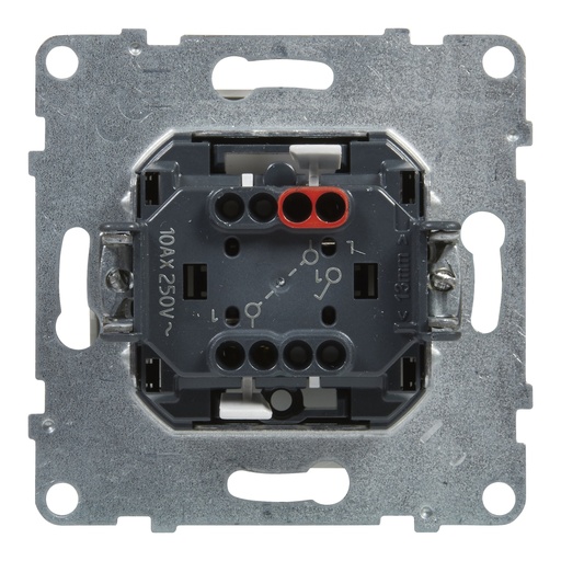 [PTG264.01683] Legrand 721101, Intrerupator Simplu, 10AX, Term Aut. Alb