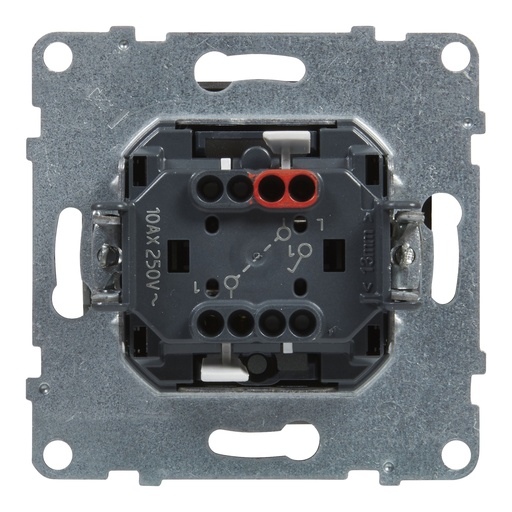 [PTG264.01710] Legrand 721301, Intrerupator Simplu, 10AX, Term Aut. Alu