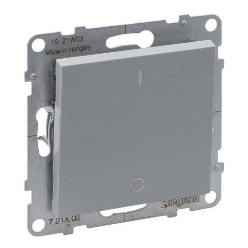 [PTG264.01711] LEGRAND 721302, Bipolar Switch, 16AX, Aluminum