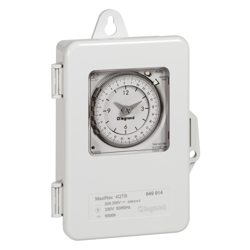 [PTG264.01757] LEGRAND 649914, Analog Programmable Switch, Daily Program, 20 A, 250 V