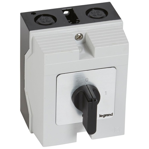 [PTG264.02037] LEGRAND 027721, Cam Switch, "ON/OFF" Function, PR 21, 2P, 25 A, 2 Contacts, Housing 96X120 mm