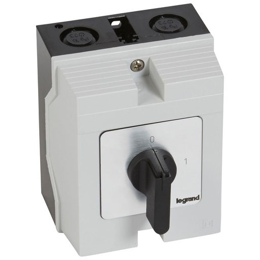 [PTG264.02038] LEGRAND 027722, Cam Switch, "ON/OFF" Function, PR 21, 3P, 25 A, 3 Contacts, Housing 96X120 mm