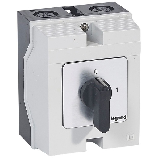 [PTG264.02039] LEGRAND 027723, Cam Switch, "ON/OFF" Function, PR 21, 4P, 25 A, 4 Contacts, Housing 96X120 mm