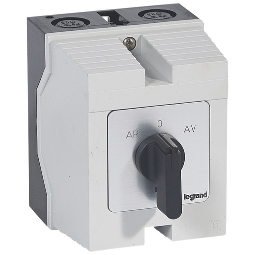 [PTG264.02079] Legrand 027781, Comutator Cu Came, Motor Trifazat, Pr 26, Actionare Inainte/inapoi, 1 Turatie