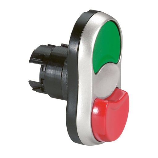 [PTG264.02103] LEGRAND 023982, Osmosis Double Key, Buried Head/relief Head, Green/red, IP 66
