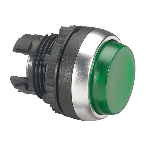 [PTG264.02111] Legrand 024012, Tasta Pentru Butoane Cu Revenire Osmoz, Cap in Relief, Verde