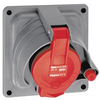 [PTG229.01032] LEGRAND 052903, Hypra Panel, mounted Prisinter Socket, IP44, 380/415 V, 32 A, 3P+E, Plastic