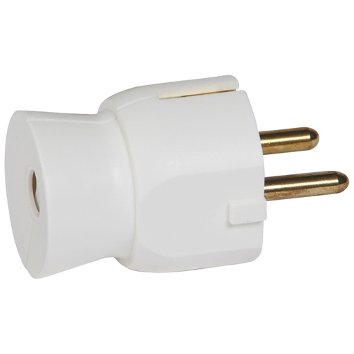 [PTG044.00013] LEGRAND 050315, Plug with Straight Output 2P+T, 16 A, White, Pack
