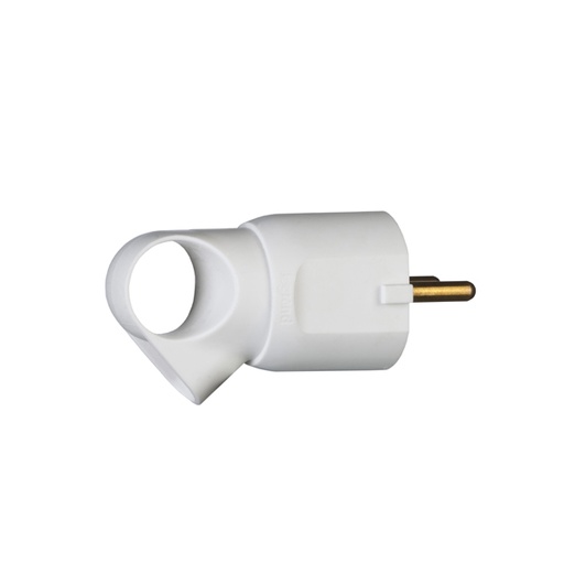 [PTG044.00018] Legrand 050330, Fișă 2P+T 16 A Cu Inel De Extragere, Albă, Pachet