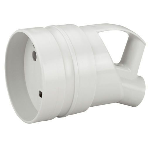 [PTG044.00092] Legrand 055003, Prelungitor Cu Inel, 20 A, 2P+T, IP44, IK08, Mâner Cu Ieșire Laterală