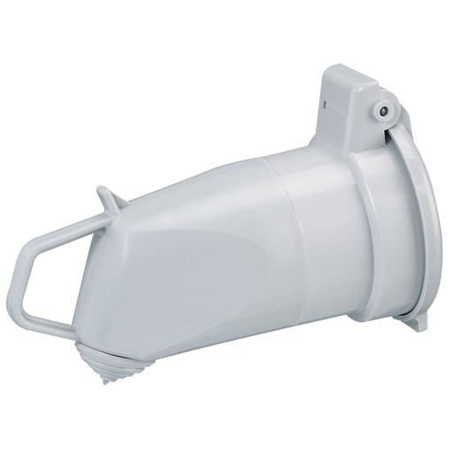 [PTG044.00101] LEGRAND 090177, Plexo 20 A Extension Cord, 3P+T, IP44, IK08, Handle with Side Outlet, Gray