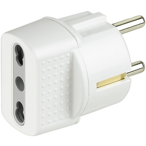 [PTG044.00112] Bticino S3625D, Kit, Adaptor Priză Standard German/Priză BIP Bia