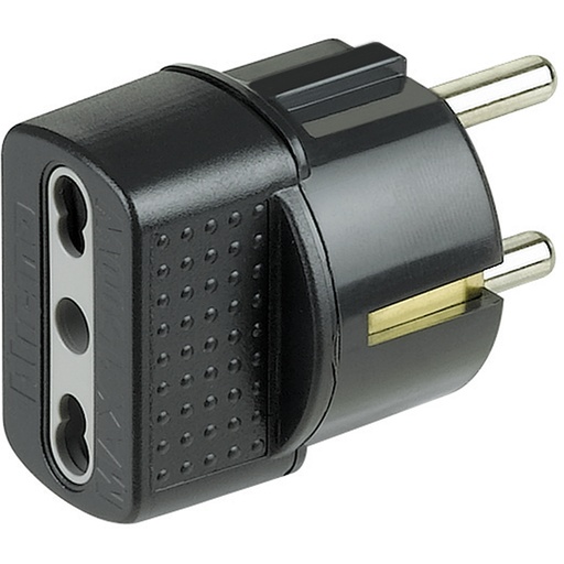 [PTG044.00114] Bticino S3625G, Kit, Adaptor Priză Standard German/Priză BIP Ne