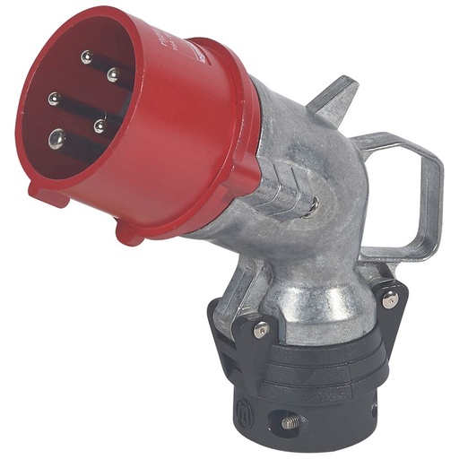 [PTG044.00132] LEGRAND 052274, Hypra Angle Plug, IP 44, 380/415 V, 16 A, 3P+N+E, Metal